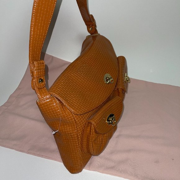 GOLDEN BLEU (NEW!) leather bag - Picture 13 of 13